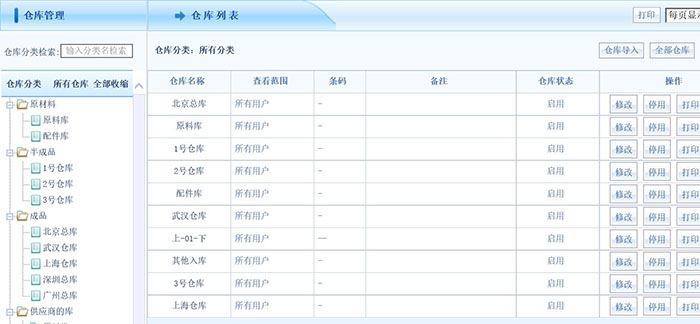 2、仓库管理ERP系统用什么软件好用？